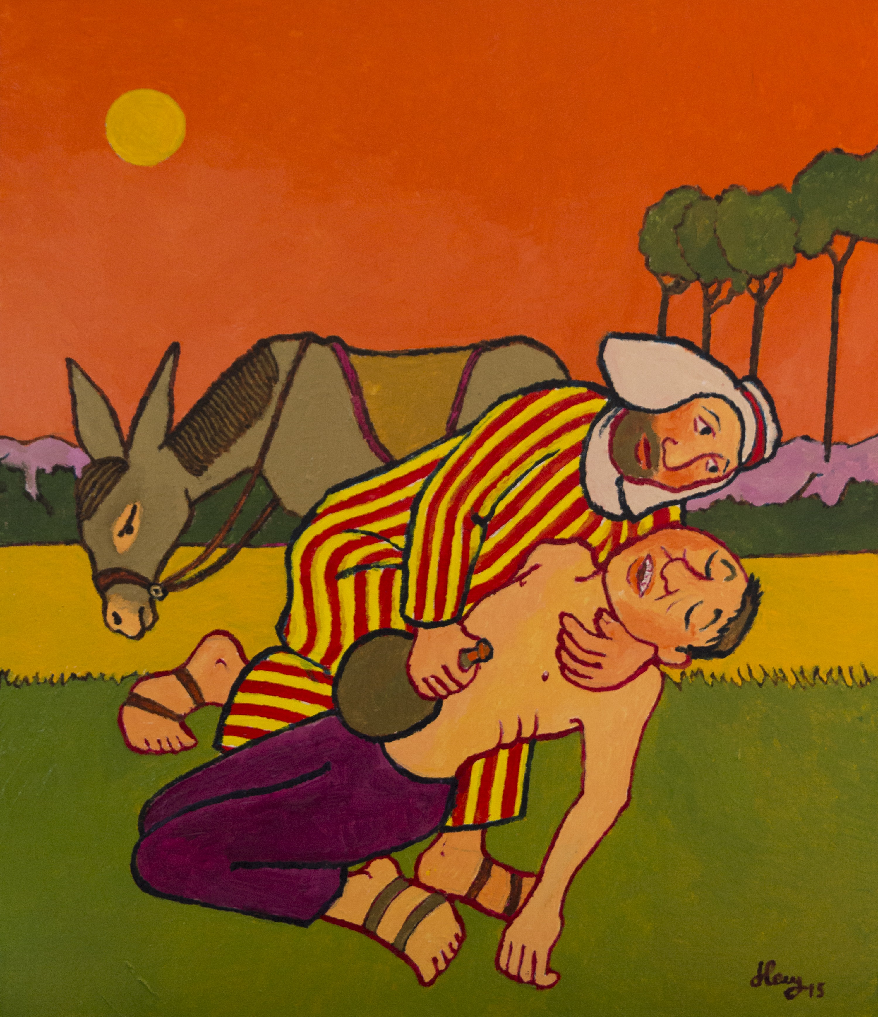 De Barmhartige Samaritaan, Georges Herregods © Bisdom Gent, foto: Daina De Saedeleer De Barmhartige Samaritaan, Georges Herregods © Bisdom Gent, foto: Daina De Saedeleer