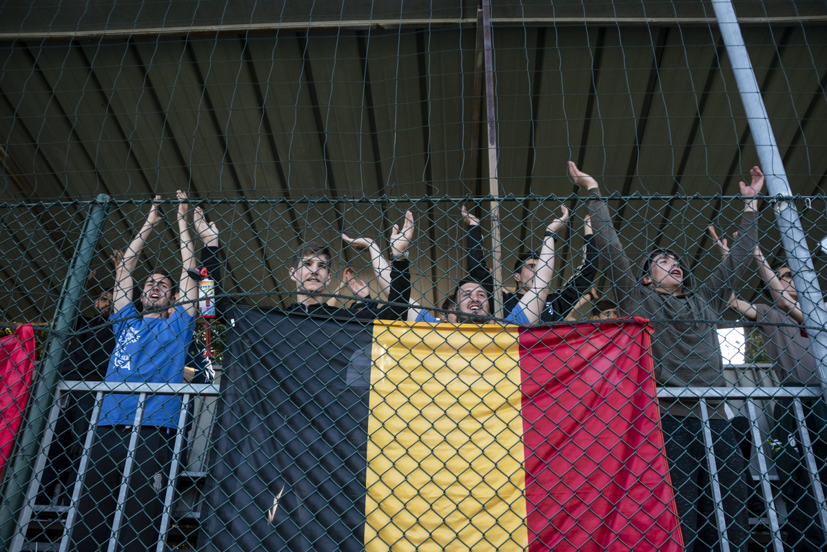 De sfeer zit goed tijdens de Clericuscup in Rome. De sfeer zit goed tijdens de Clericuscup in Rome.