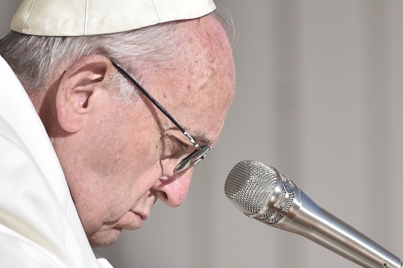 Paus Franciscus tijdens de algemene audiëntie © VaticanNews Paus Franciscus tijdens de algemene audiëntie © VaticanNews