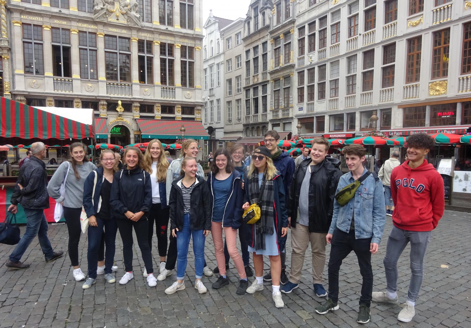De huidige lichting 'vredesvrijwilligers' van Aktion Sühnezeichen Friedensdienste in België © RR/Tertio De huidige lichting 'vredesvrijwilligers' van Aktion Sühnezeichen Friedensdienste in België © RR/Tertio