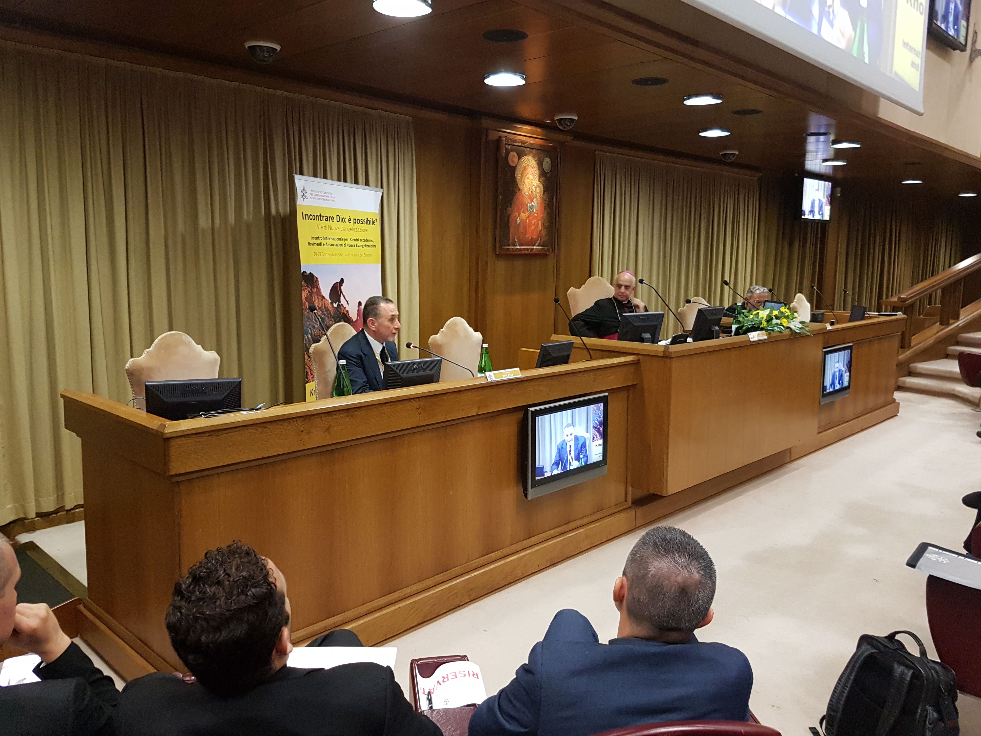 Congres: 'God ontmoeten: is het mogelijk?' Blog uit Rome © Stijn Van den Bossche Congres: 'God ontmoeten: is het mogelijk?' Blog uit Rome © Stijn Van den Bossche