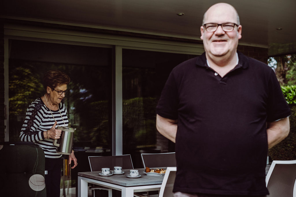 Johan Loones: 'Mensen een thuis geven, daar gaat het voor mij om.' © Wouter Maeckelberghe Johan Loones: 'Mensen een thuis geven, daar gaat het voor mij om.' © Wouter Maeckelberghe