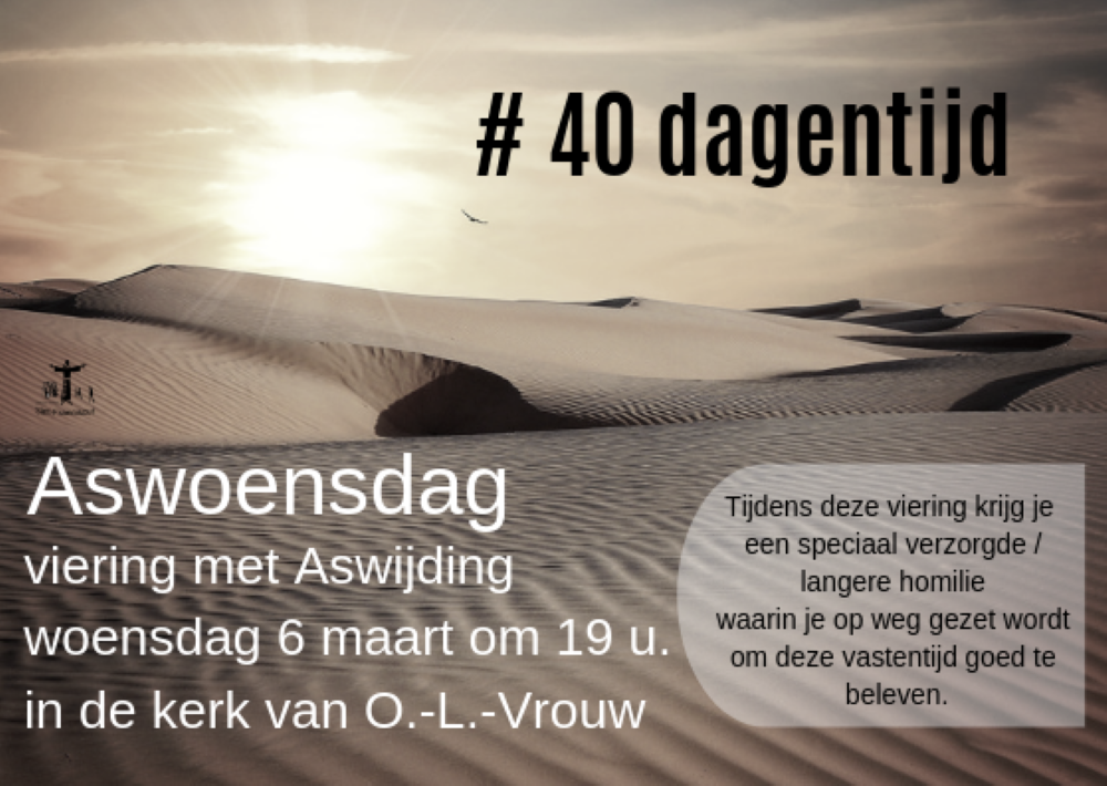 Viering Aswoensdag © Mariette Dhondt Viering Aswoensdag © Mariette Dhondt