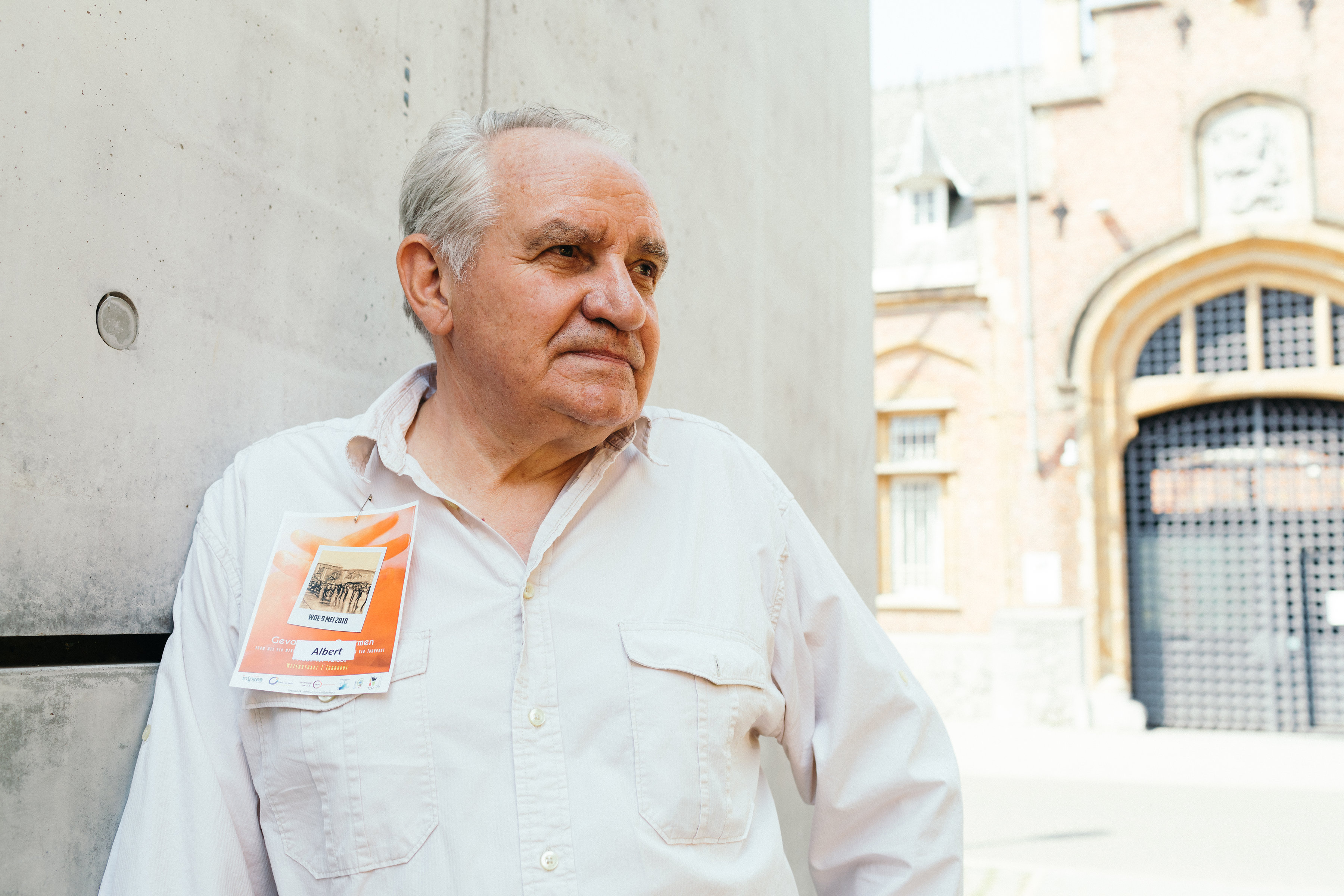 Ex-gedetineerde Albert heeft zijn leven terug op de sporen. 'Mijn straf was kort maar nuttig.' © Mathias Hannes Ex-gedetineerde Albert heeft zijn leven terug op de sporen. 'Mijn straf was kort maar nuttig.' © Mathias Hannes