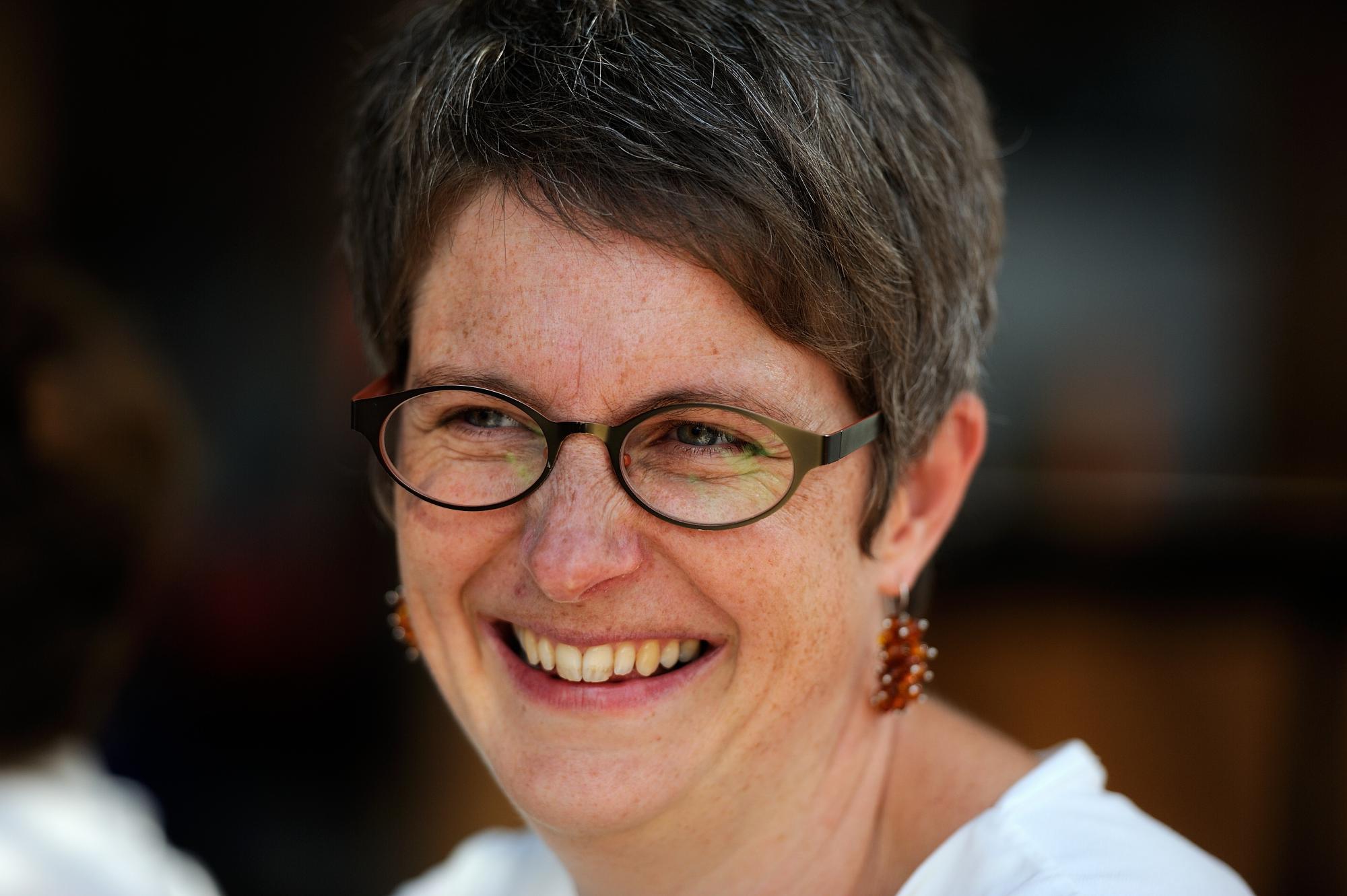 Barbara Focquaert gemeenschapsverantwoordelijke van De Ark Gent © RR/Tertio Barbara Focquaert gemeenschapsverantwoordelijke van De Ark Gent © RR/Tertio