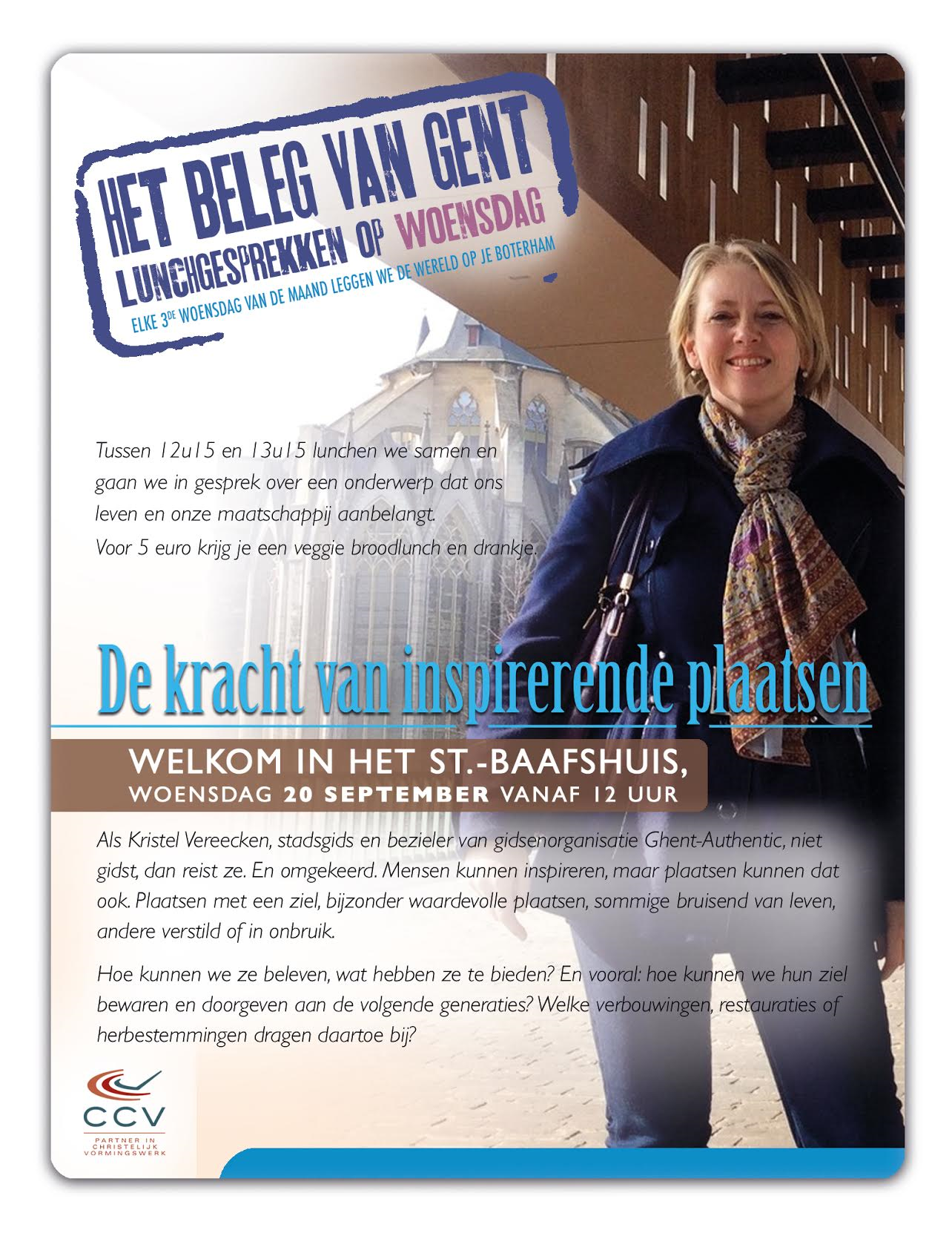 Kristel Vereecken - Beleg van Gent - 20 september © CCV in het bisdom Gent Kristel Vereecken - Beleg van Gent - 20 september © CCV in het bisdom Gent