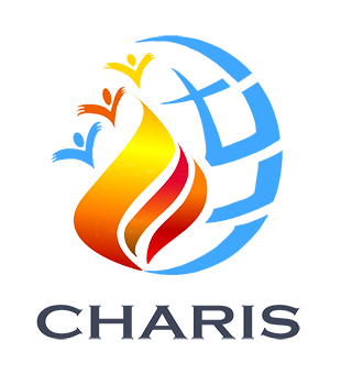 Het logo van de nieuwe dienstverlening CHARIS © VaticanMedia Het logo van de nieuwe dienstverlening CHARIS © VaticanMedia