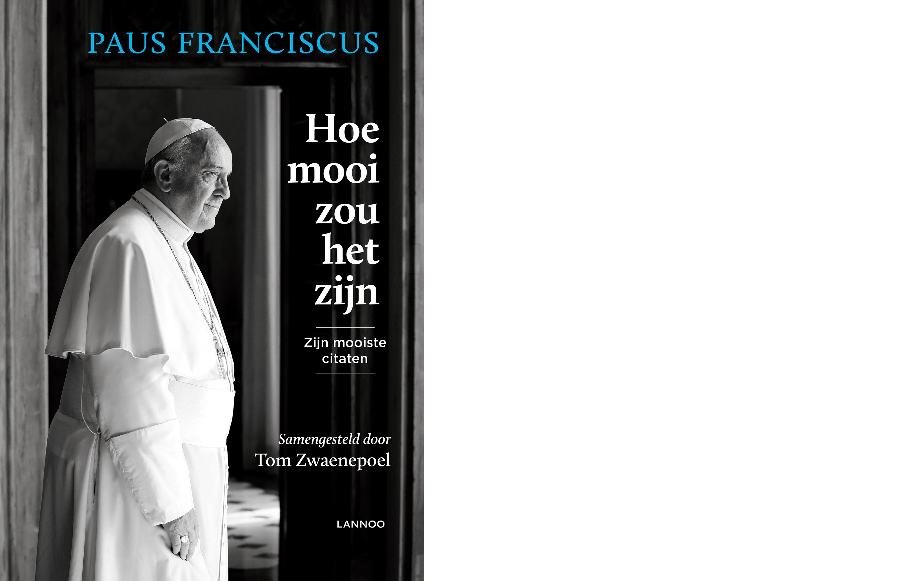 Tom Zwaenepoel stelt nieuwe boek met citaten paus