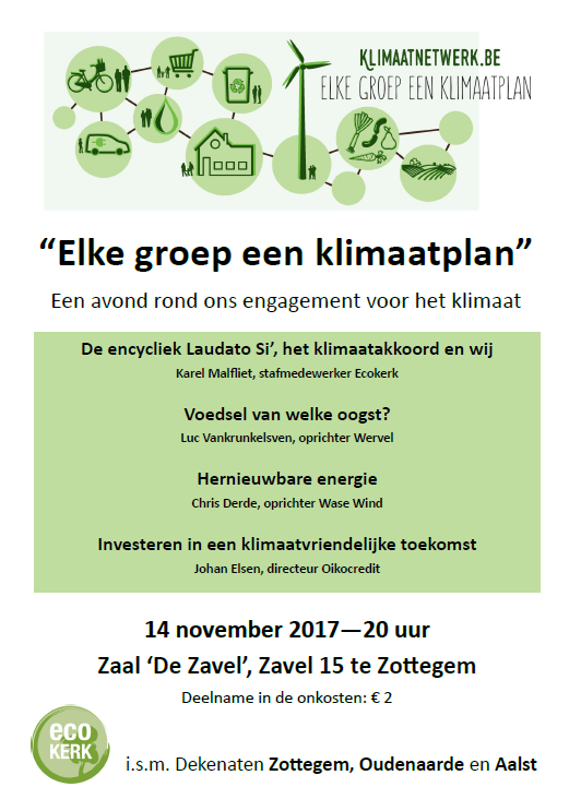 Elke groep een klimaatplan Elke groep een klimaatplan
