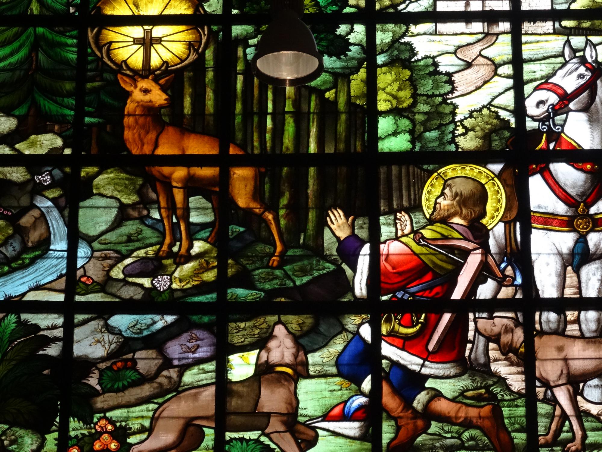 Sint-Hubertus, patroon van de jacht...