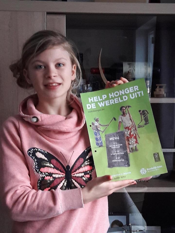 “Help honger de wereld uit” “Help honger de wereld uit”