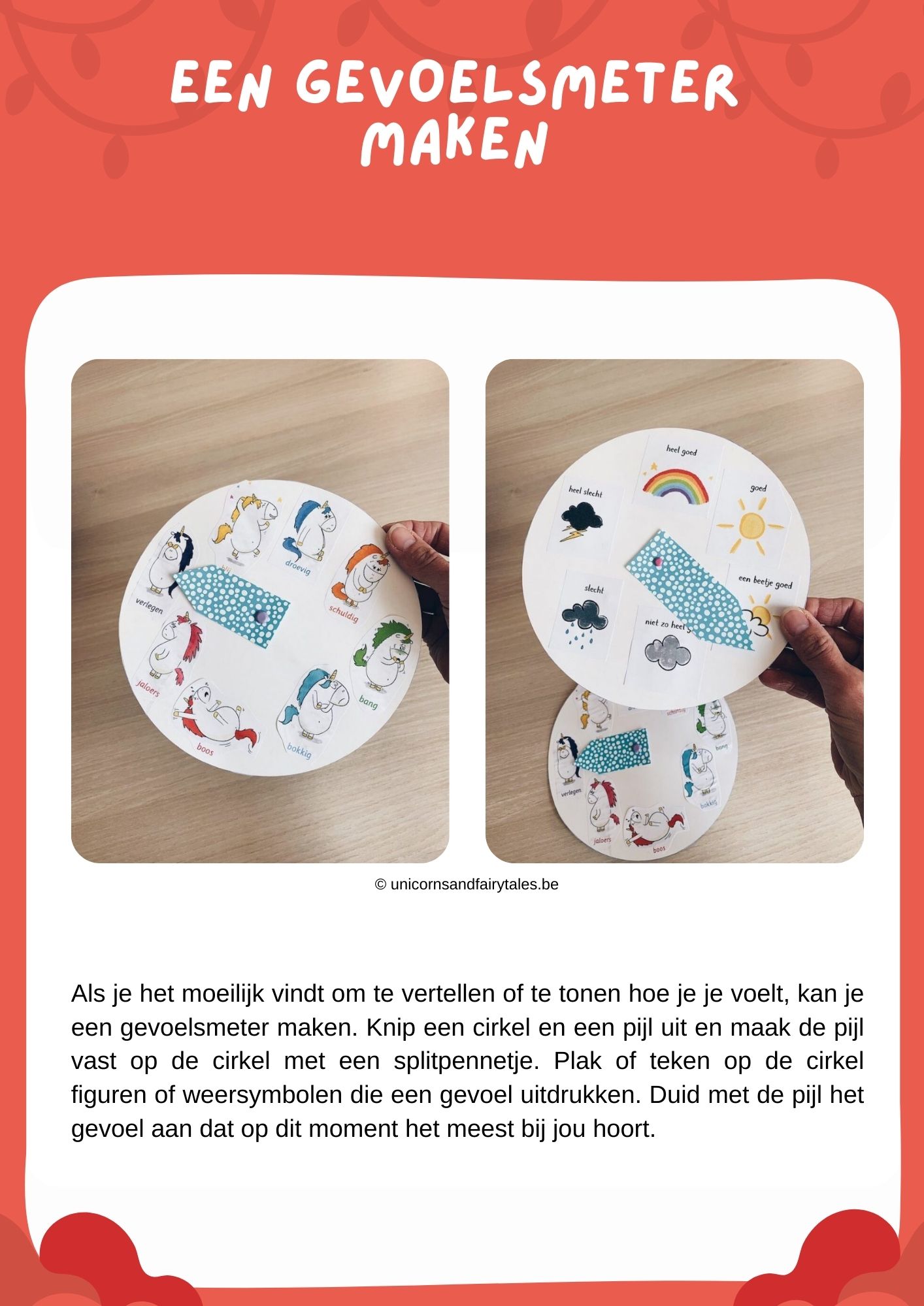 Een gevoelsmeter maken © IDGP Een gevoelsmeter maken © IDGP