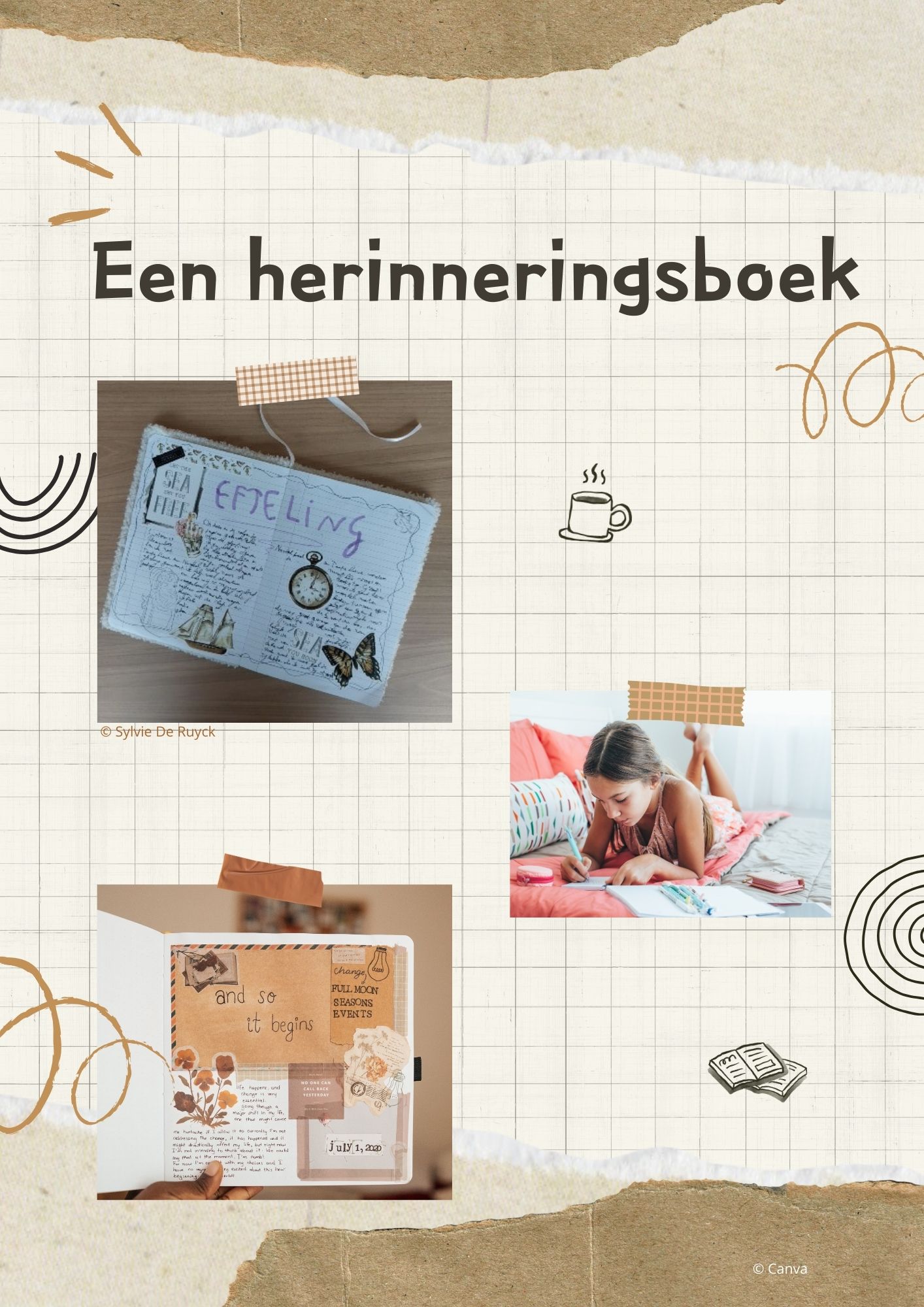 Herinneringsboek © IDGP, met illustraties van Canva Herinneringsboek © IDGP, met illustraties van Canva