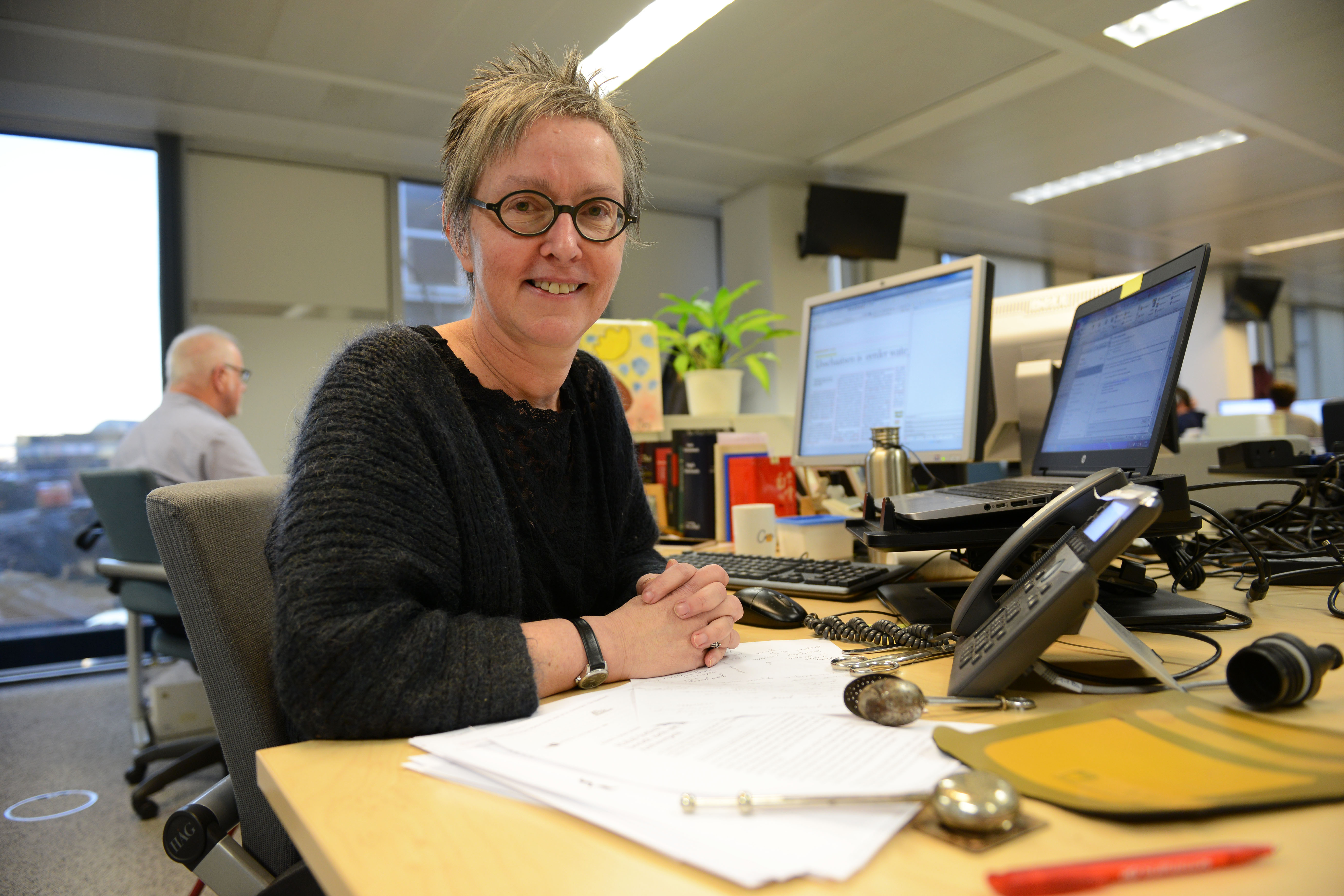 Hilde Van Den Eynde: „Je hoeft niet gelovig te zijn om de stabiliserende rol van religie te waarderen.” © Luc Gordts Hilde Van Den Eynde: „Je hoeft niet gelovig te zijn om de stabiliserende rol van religie te waarderen.” © Luc Gordts