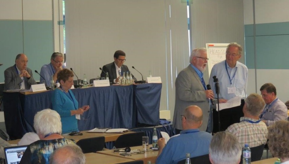 In Bonn vond begin juli de jaarlijkse conferentie van de Internationale Raad van Christenen en Joden plaats © Lutgarde Verbouwe In Bonn vond begin juli de jaarlijkse conferentie van de Internationale Raad van Christenen en Joden plaats © Lutgarde Verbouwe