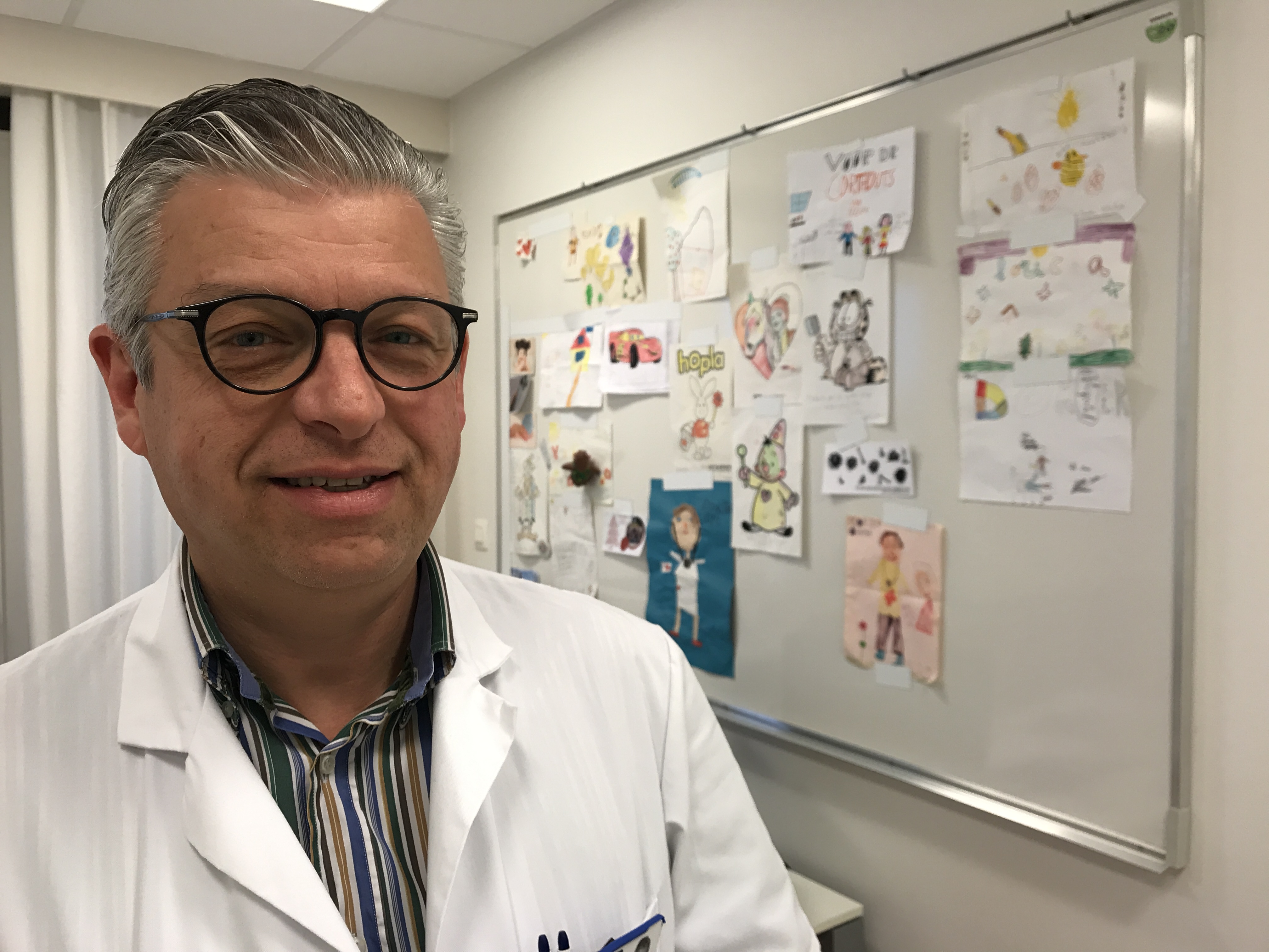 Ivo Corthouts: 'Tijdens een stage in Latijns-Amerika werd ik verliefd op de kindergeneeskunde.' © Lieve Wouters Ivo Corthouts: 'Tijdens een stage in Latijns-Amerika werd ik verliefd op de kindergeneeskunde.' © Lieve Wouters