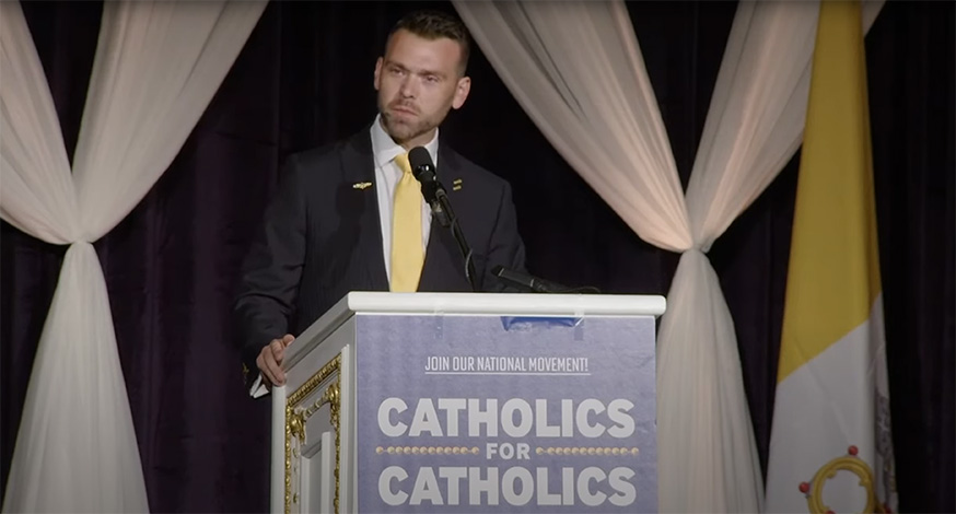 Right-wing groups claim Catholicism in the United States