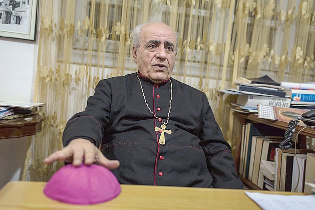 De Syrisch-katholieke emeritus aartsbisschop van Hasseke-Nisibis, mgr. Jacques Behnan Hindo © Twitter De Syrisch-katholieke emeritus aartsbisschop van Hasseke-Nisibis, mgr. Jacques Behnan Hindo © Twitter