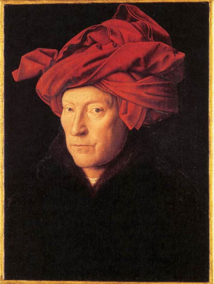 Portret van Jan Van Eyck © National Gallery Portret van Jan Van Eyck © National Gallery