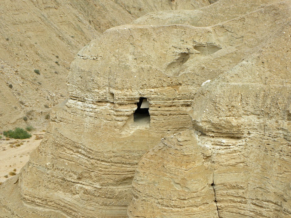 Qumran, Dode zeerollen © Pixabay Qumran, Dode zeerollen © Pixabay