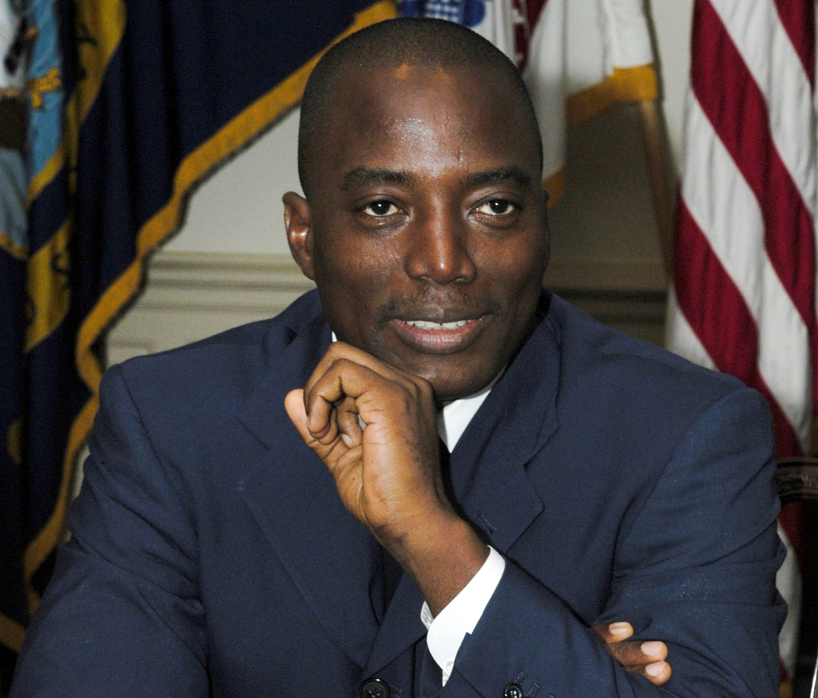 Joseph Kabila Kabange, president van de Democratische Republiek Congo © US Department of Defense Joseph Kabila Kabange, president van de Democratische Republiek Congo © US Department of Defense