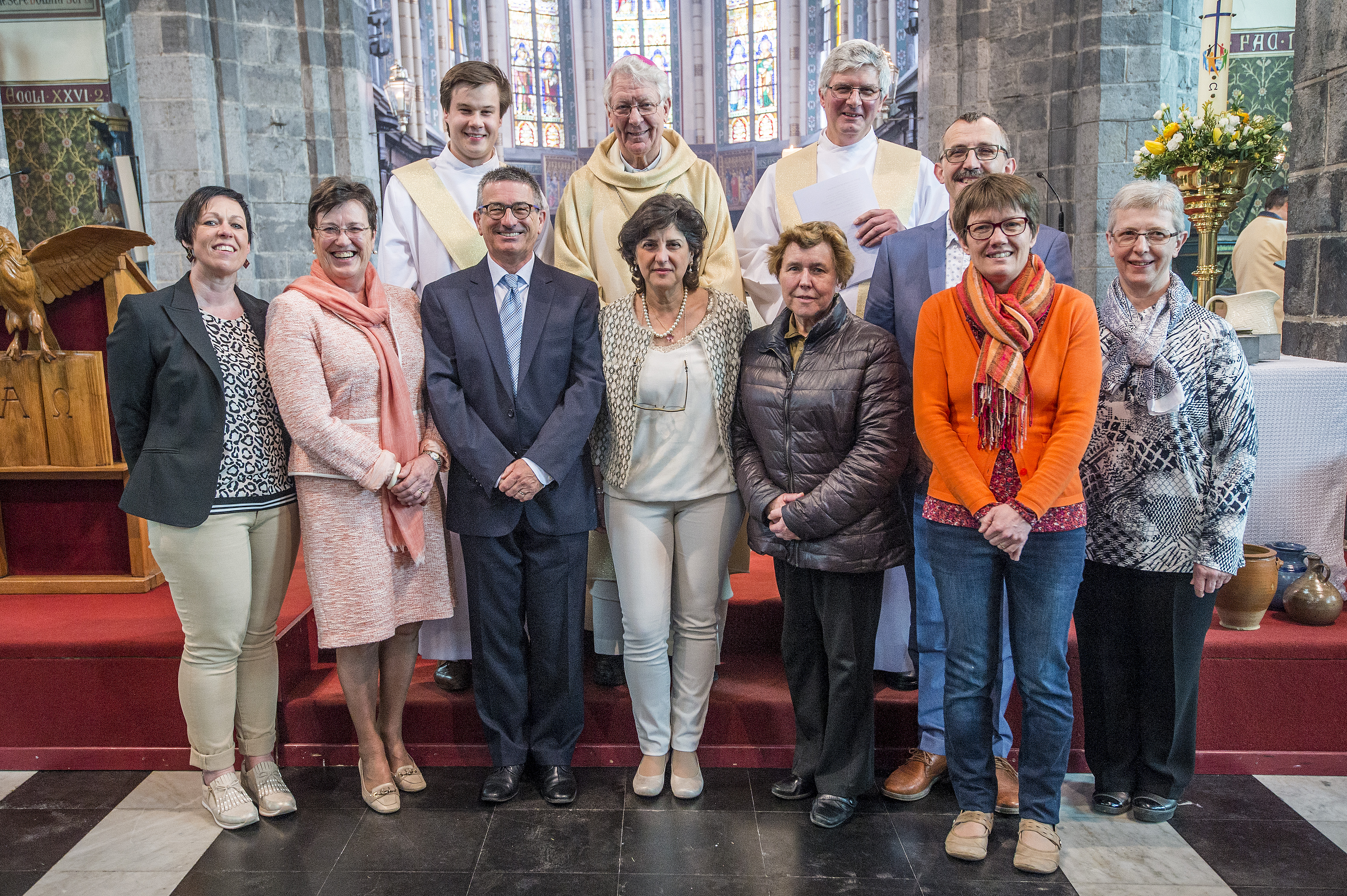 Voorstelling parochieploeg parochie in Deinze - 8 april 2018 © Bisdom Gent, foto: Frank Bahnmüller Voorstelling parochieploeg parochie in Deinze - 8 april 2018 © Bisdom Gent, foto: Frank Bahnmüller