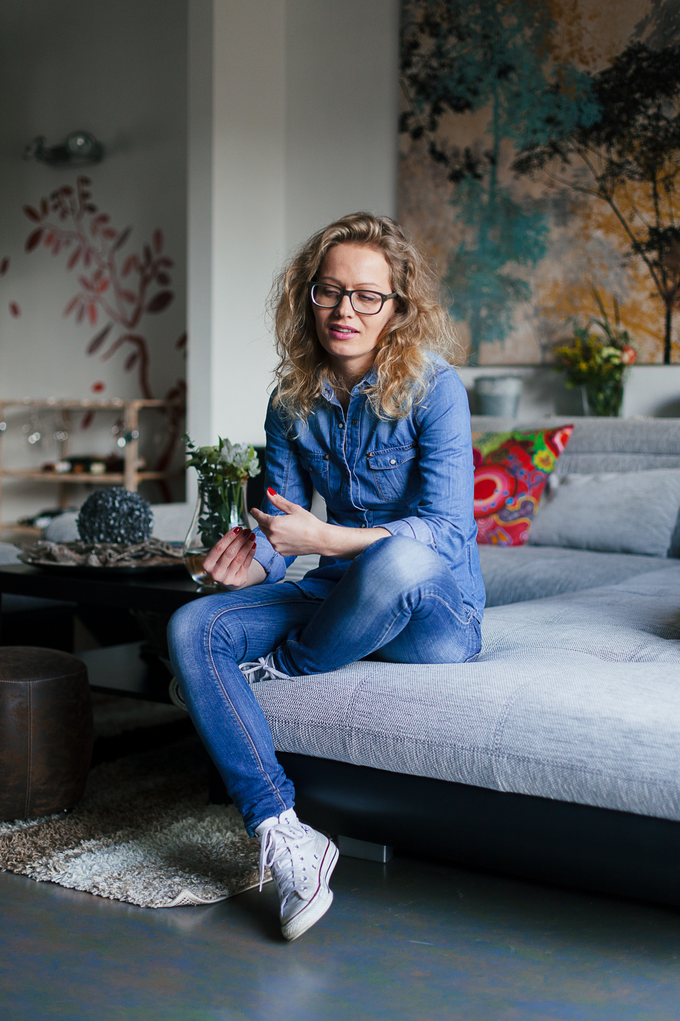 Lucie Trpisovska: 'Te jong om mama's dood te kunnen plaatsen.' © Mathias Hannes Lucie Trpisovska: 'Te jong om mama's dood te kunnen plaatsen.' © Mathias Hannes