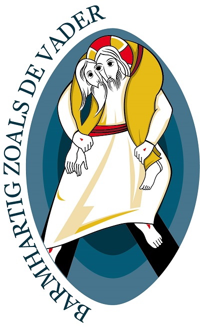 Logo van het Jaar van Barmhartigheid Logo van het Jaar van Barmhartigheid