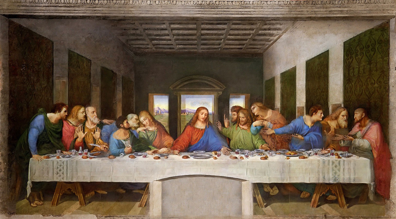 Da Vinci schilderde zelf mee aan Laatste Avondmaal van Tongerlo | Kerknet