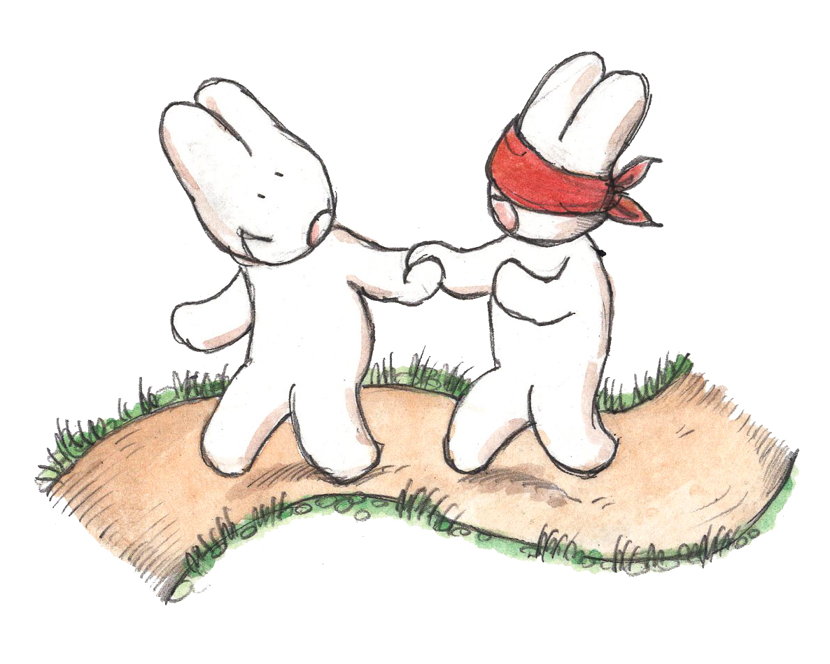 Liefde is: elkaar vertrouwen © IDGP vzw, cartoon getekend door Joris Snaet Liefde is: elkaar vertrouwen © IDGP vzw, cartoon getekend door Joris Snaet