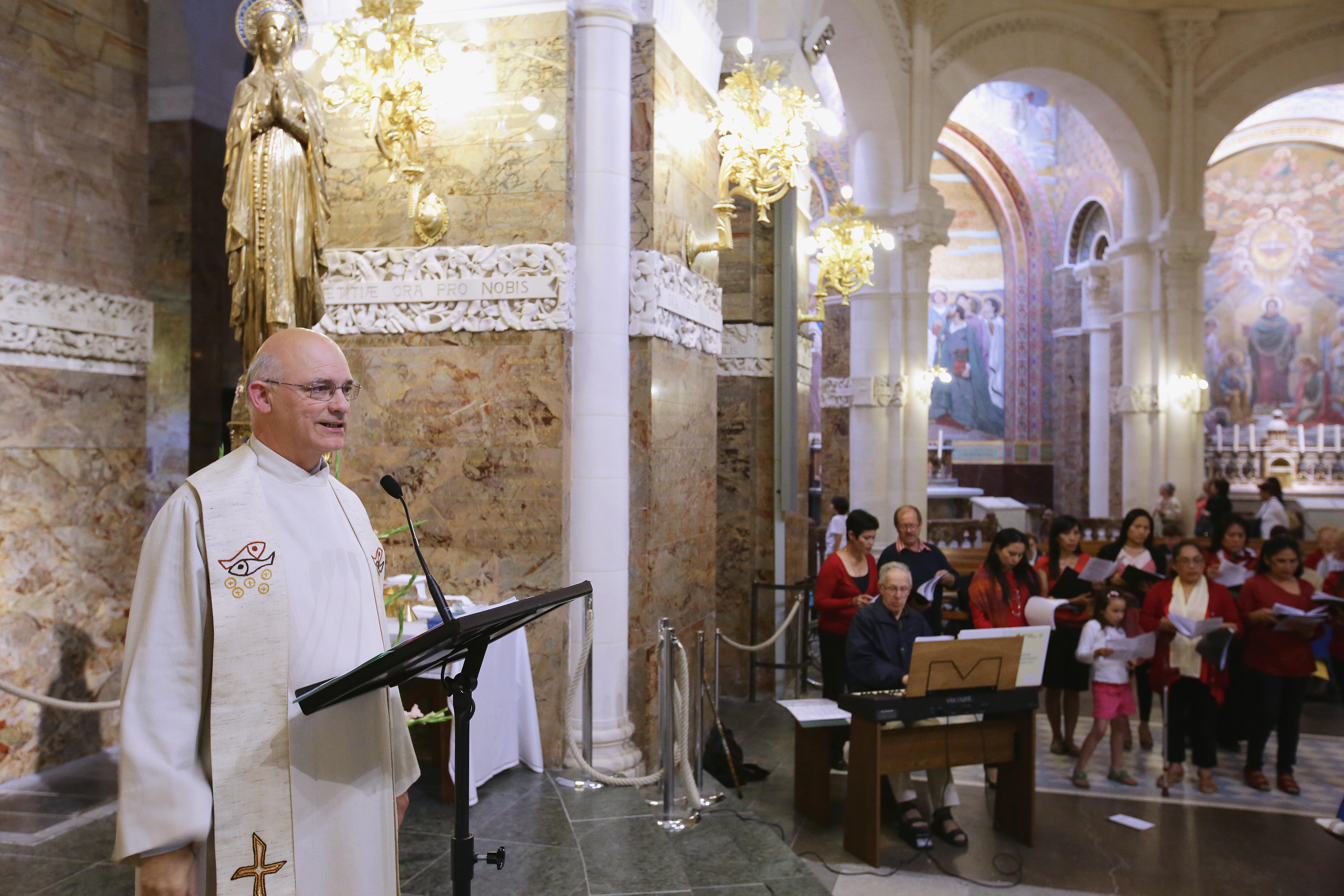 Luk De Geest in Lourdes © Foto Durand Lourdes Luk De Geest in Lourdes © Foto Durand Lourdes