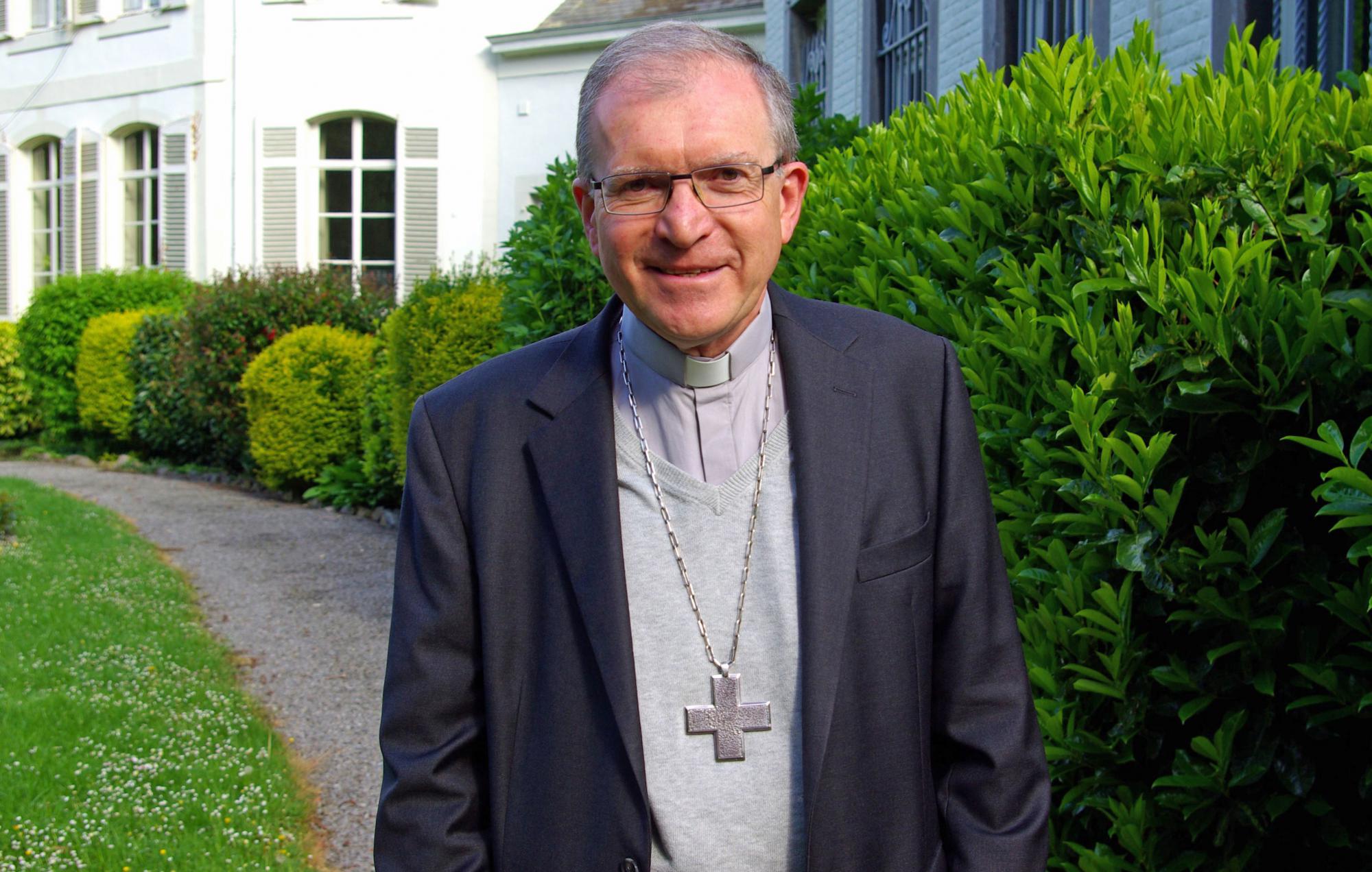 Hulpbisschop Pierre Warin wordt bisschop van Namen als opvolger van mgr. Rémy Vancottem © bisdom Namen Hulpbisschop Pierre Warin wordt bisschop van Namen als opvolger van mgr. Rémy Vancottem © bisdom Namen