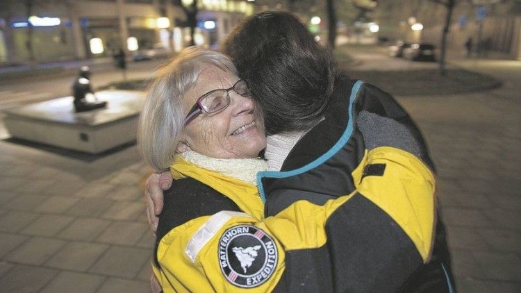 Elise Lindqvist, 'Moeder Teresa van de prostituees', komt op voor vrouwen die hetzelfde meemaakten als zij ooit. © Vatican News Elise Lindqvist, 'Moeder Teresa van de prostituees', komt op voor vrouwen die hetzelfde meemaakten als zij ooit. © Vatican News