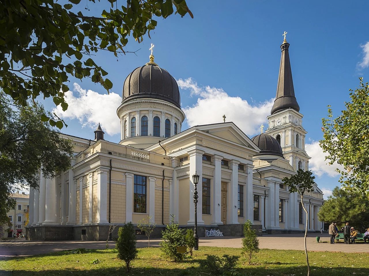 La cattedrale ortodossa di Odessa è stata gravemente danneggiata La cattedrale ortodossa di Odessa è stata gravemente danneggiata