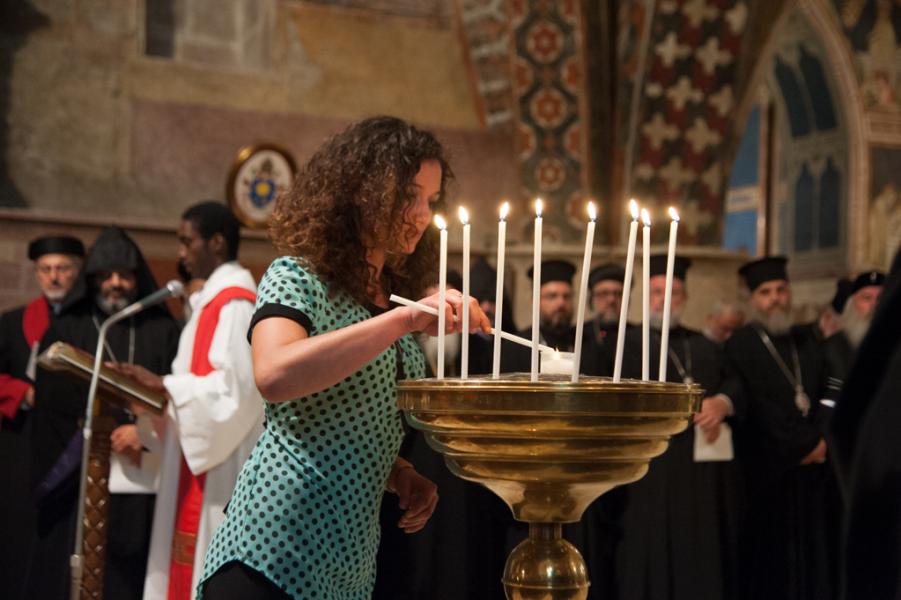 Sant'Egidio wil met de wereldvredesontmoeting bovenal 'de geest van Assisi' doorgeven aan jongere generaties. © Sant'Egidio Sant'Egidio wil met de wereldvredesontmoeting bovenal 'de geest van Assisi' doorgeven aan jongere generaties. © Sant'Egidio