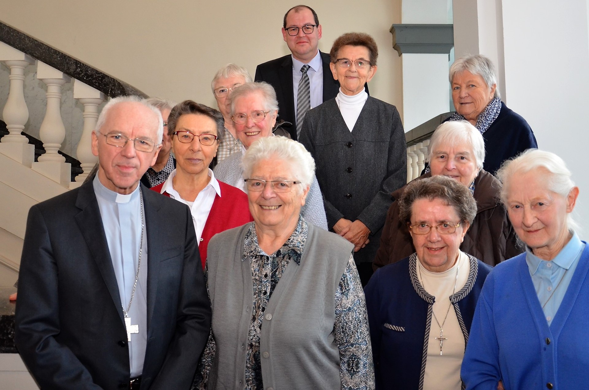 Religieuzen die de voorbije decennia zorg hebben gedragen voor de werking van het vicariaat in de vicariale raad en de religieuzenraad © (c) Hellen Mardaga Religieuzen die de voorbije decennia zorg hebben gedragen voor de werking van het vicariaat in de vicariale raad en de religieuzenraad © (c) Hellen Mardaga