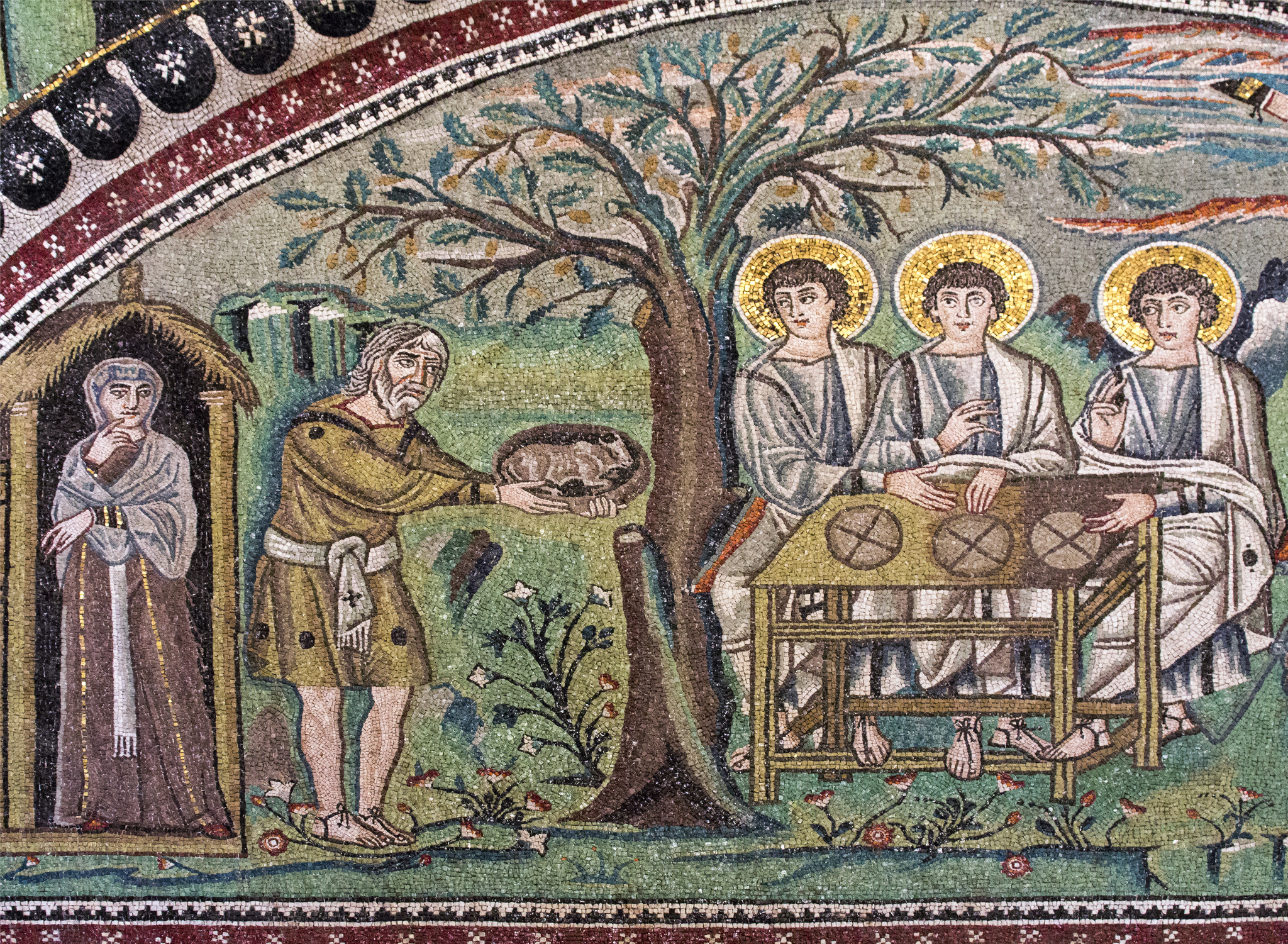 Abraham, mozaïek, Ravenna, basilica di San Vitale © Pixabay Abraham, mozaïek, Ravenna, basilica di San Vitale © Pixabay