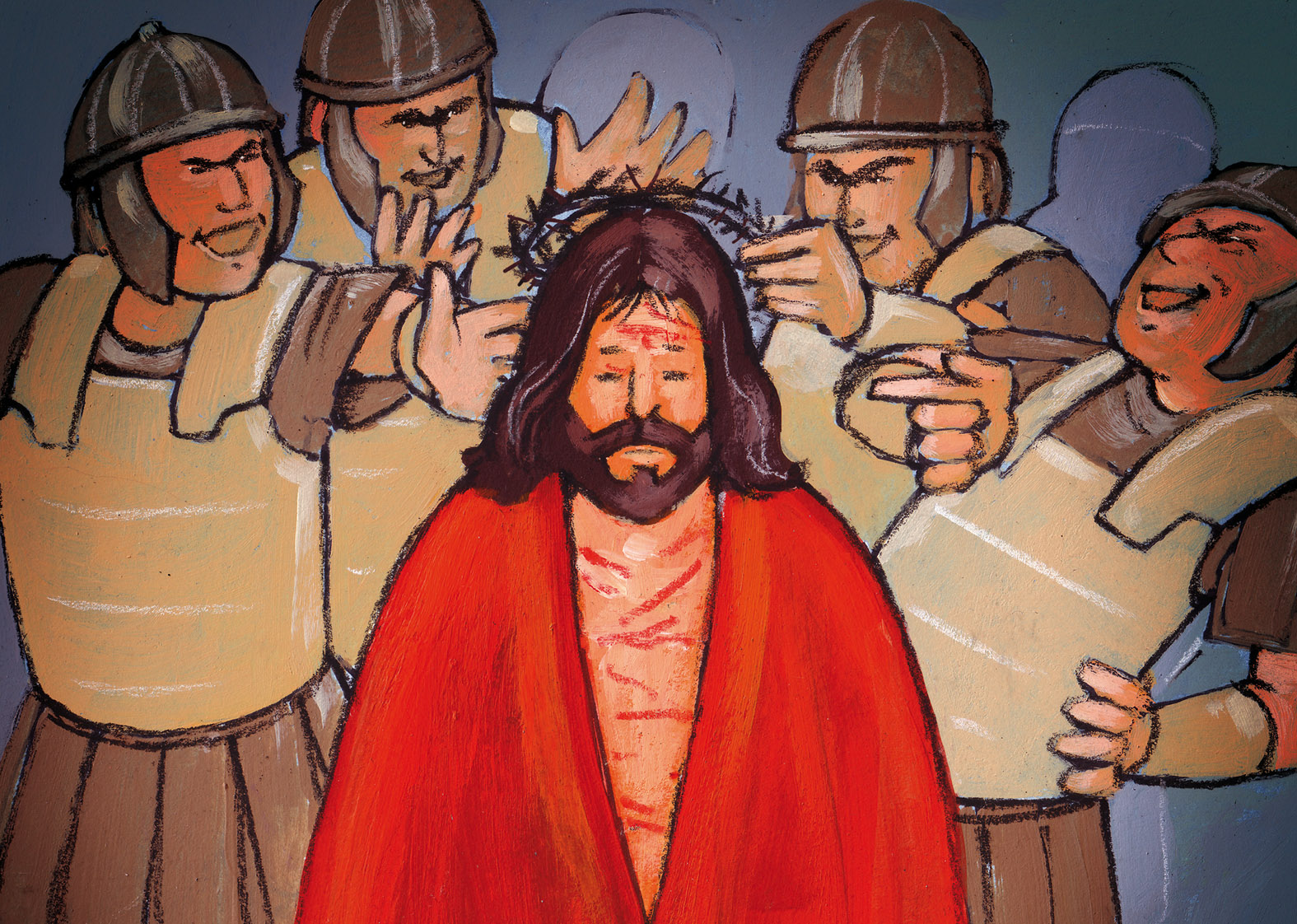 Jezus met doornenkroon © Roel Ottow