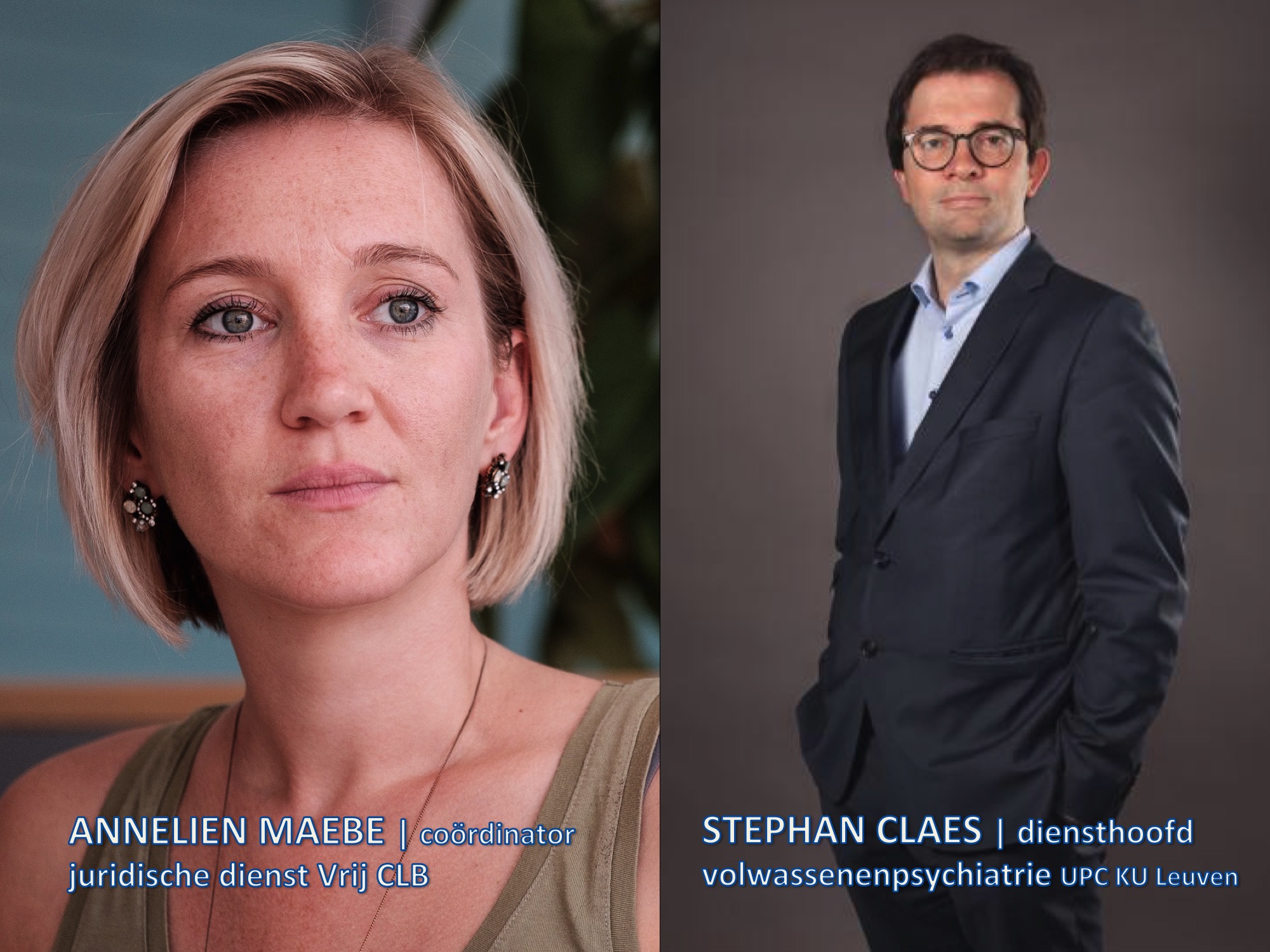 Annelien Maebe en Stephan Claes. © RR Annelien Maebe en Stephan Claes. © RR