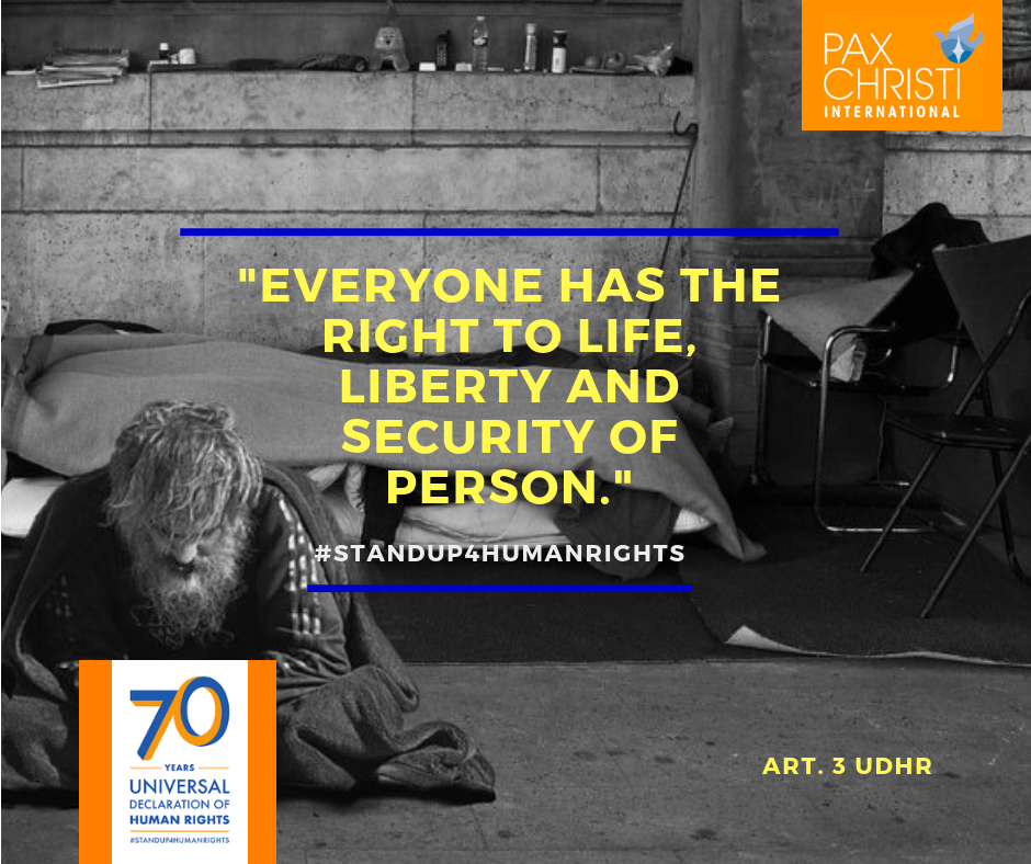 70 jaar Rechten van de Mens © Pax Christi 70 jaar Rechten van de Mens © Pax Christi