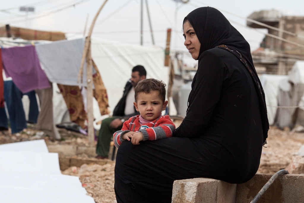 Syrische vluchtelingen © Caritas Zwitserland Syrische vluchtelingen © Caritas Zwitserland