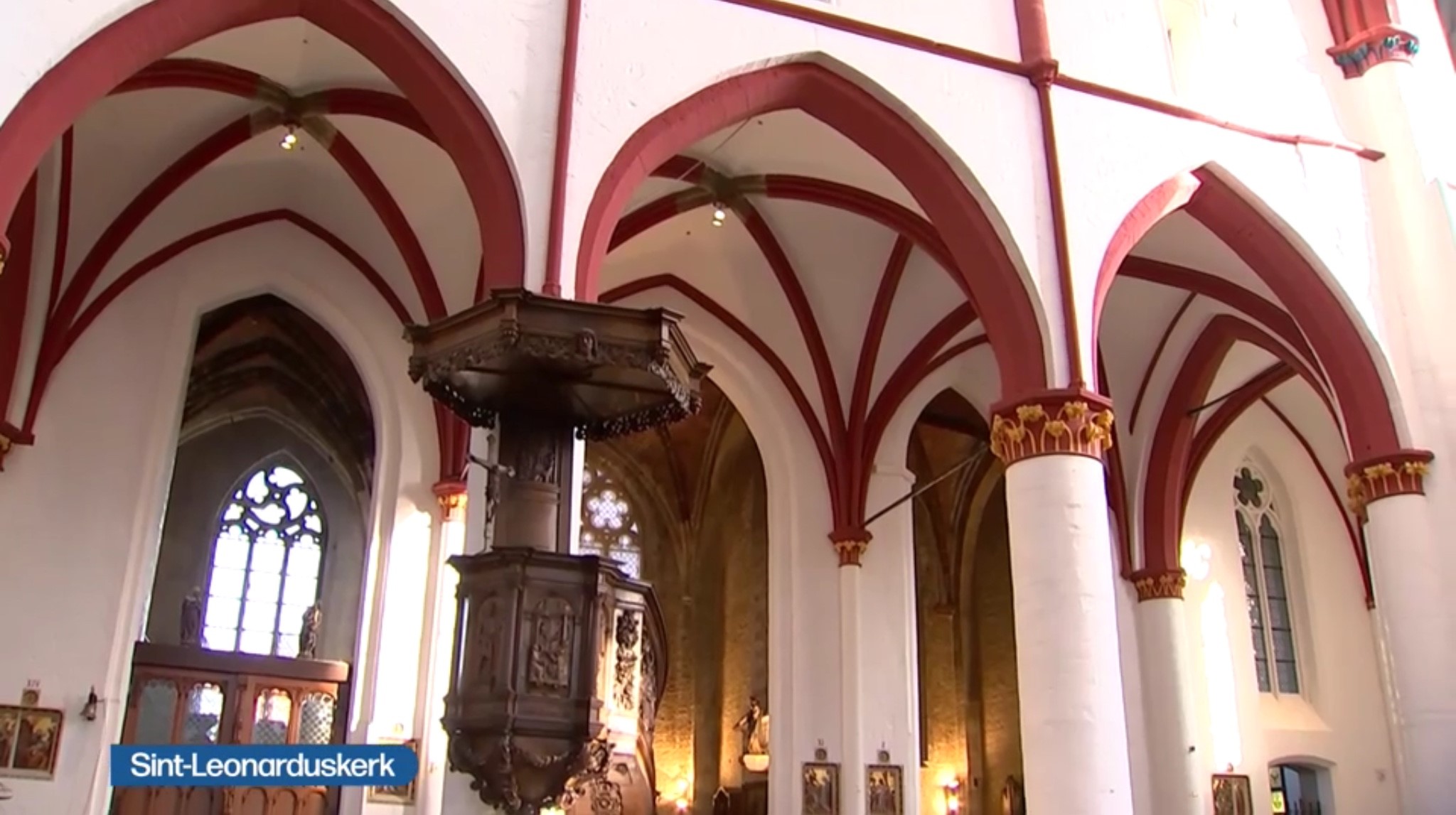 Sint-Leonarduskerk Zoutleeuw plechtig heropend © VRT Sint-Leonarduskerk Zoutleeuw plechtig heropend © VRT