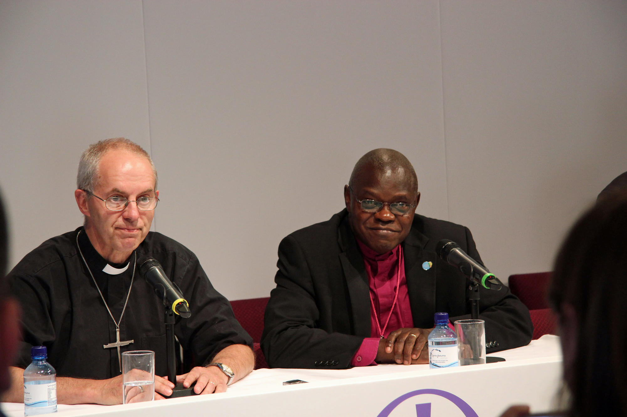 De anglicaanse aartsbisschoppen Welby en Sentamu © Aartsbisdom York De anglicaanse aartsbisschoppen Welby en Sentamu © Aartsbisdom York