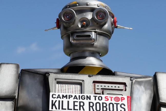 'De tijd is rijp voor een internationaal verbod op killer robots' © Amnesty Internationaal 'De tijd is rijp voor een internationaal verbod op killer robots' © Amnesty Internationaal