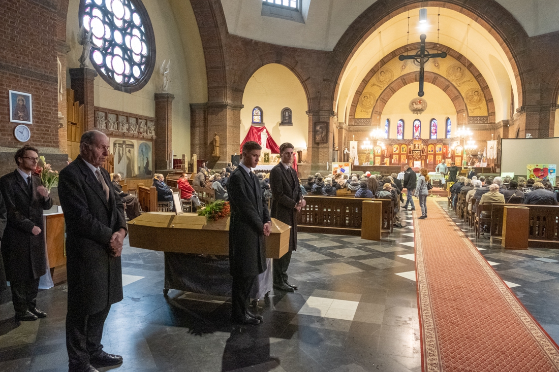 Begrafenis van 'zwerver' Louis © Joris Herregods Begrafenis van 'zwerver' Louis © Joris Herregods