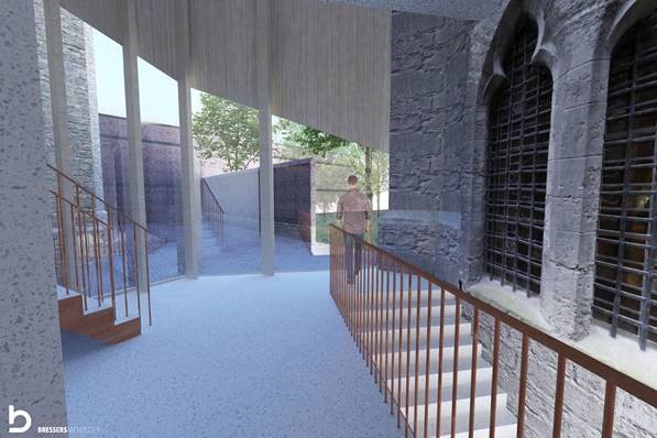 Bezoekerscentrum Sint-Baafskathedraal © Sint-Baafskathesdraal - studiebureau Bressers Bezoekerscentrum Sint-Baafskathedraal © Sint-Baafskathesdraal - studiebureau Bressers