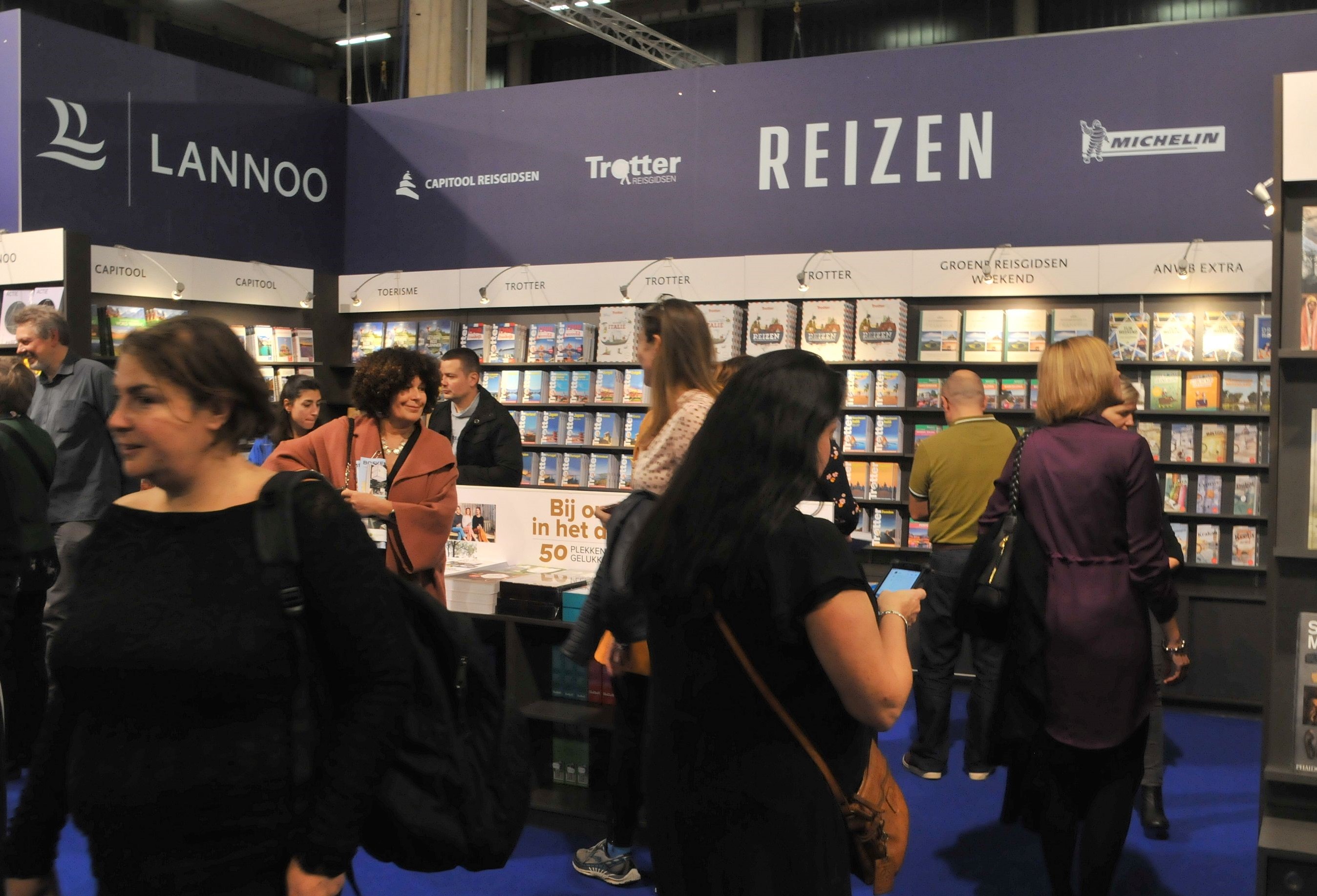 De Boekenbeurs in Antwerpen © Philippe Keulemans De Boekenbeurs in Antwerpen © Philippe Keulemans