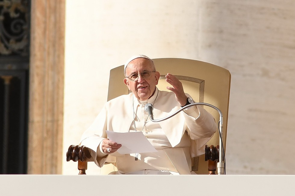 Paus Franciscus tijdens consistorie © SIR Paus Franciscus tijdens consistorie © SIR