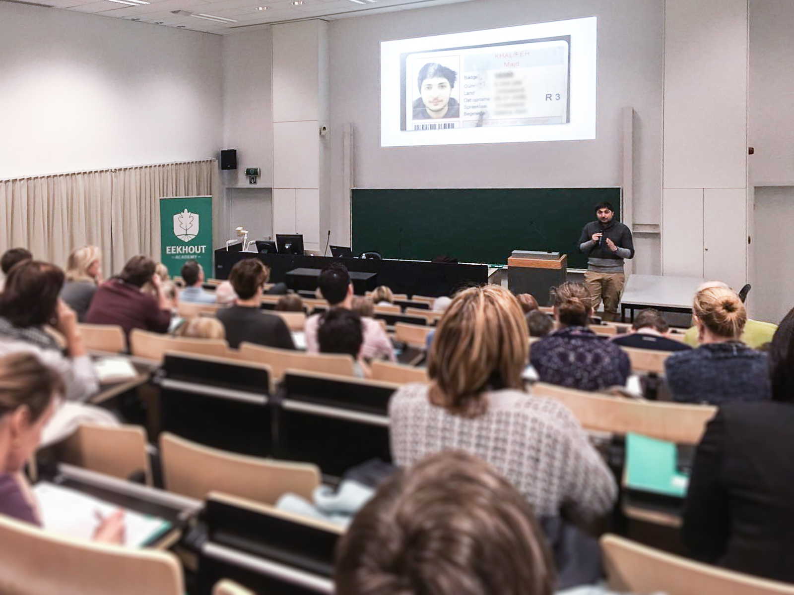 Dag van godsdienst (voor leraren basisonderwijs) met Majd Khalifeh © Foto Severine Verhulst Dag van godsdienst (voor leraren basisonderwijs) met Majd Khalifeh © Foto Severine Verhulst