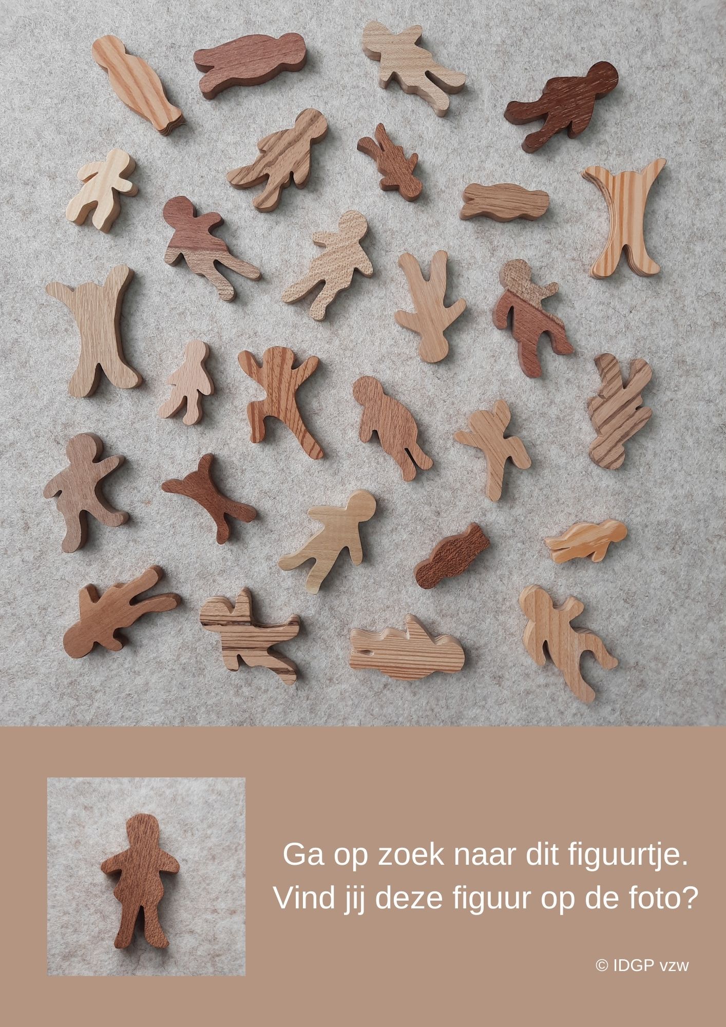 Zoekplaat 'figuren' © IDGP vzw Zoekplaat 'figuren' © IDGP vzw